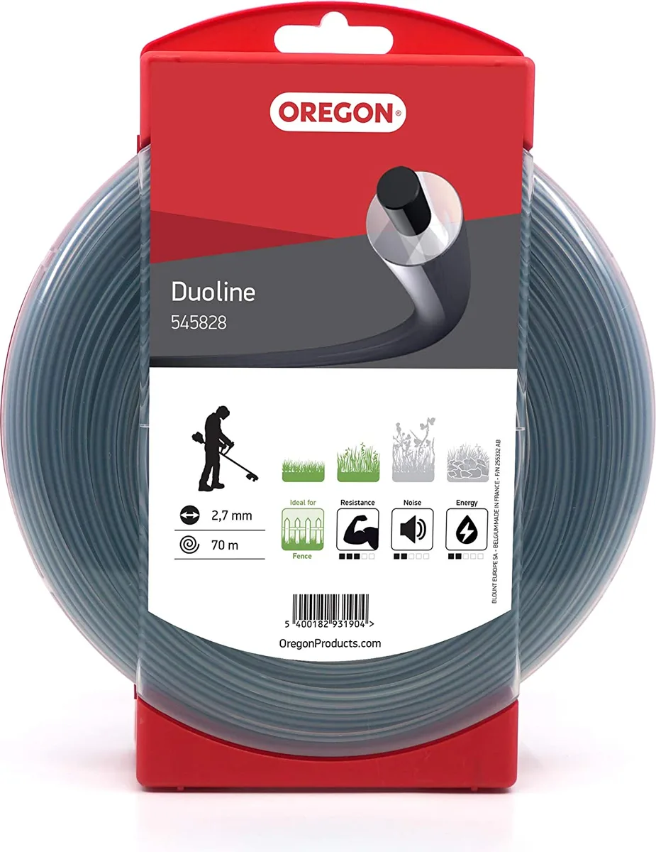 Hilo Nylon Desbrozadora Duoline 2.7 mm 70 Metros