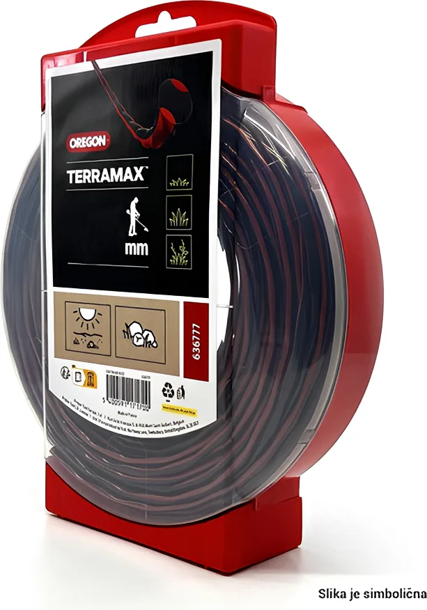 Hilo Desbrozadora Silencioso Oregon Terramax 3.5 mm 36 mt — foto 3