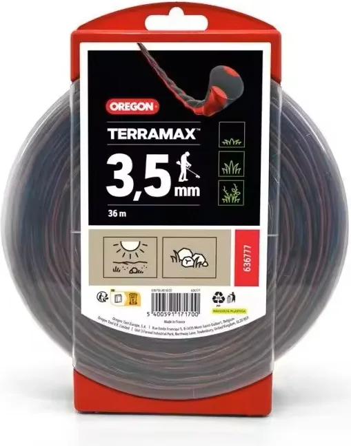 Hilo Desbrozadora Silencioso Oregon Terramax 3.5 mm 36 mt