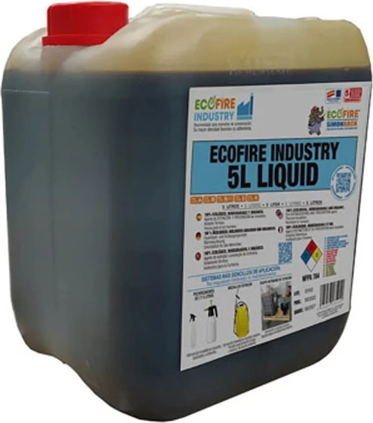 Extintor de Incendios Ecofire Industry 5 Litros