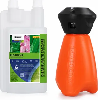 Geyser Nebulizador MINI Stocker 2 litros Li-ion + Florifens Mosquitos 1 litro