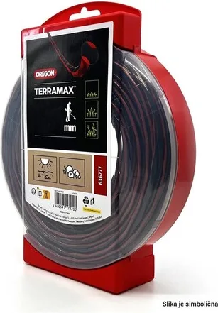 Hilo Desbrozadora Silencioso Oregon Terramax 2,7 mm 56 Mt — foto 2