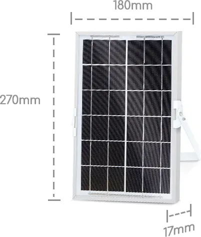 Foco Led con Panel Solar 50W 6500K — foto 16