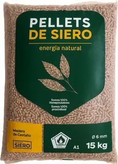 Pellet Castaño Siero 15kg