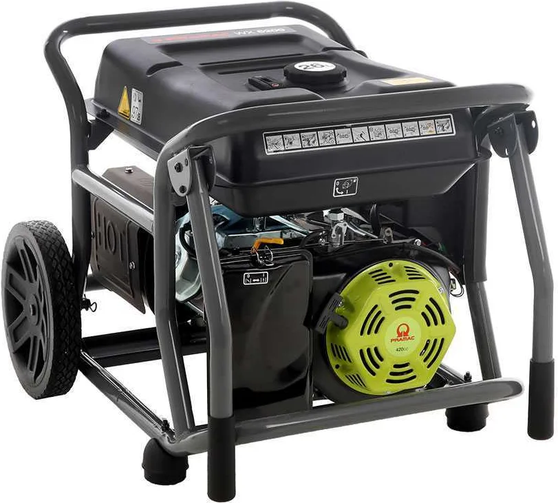 Generador Pramac WX6200ES arranque electrico apoyo placas solares — foto 3