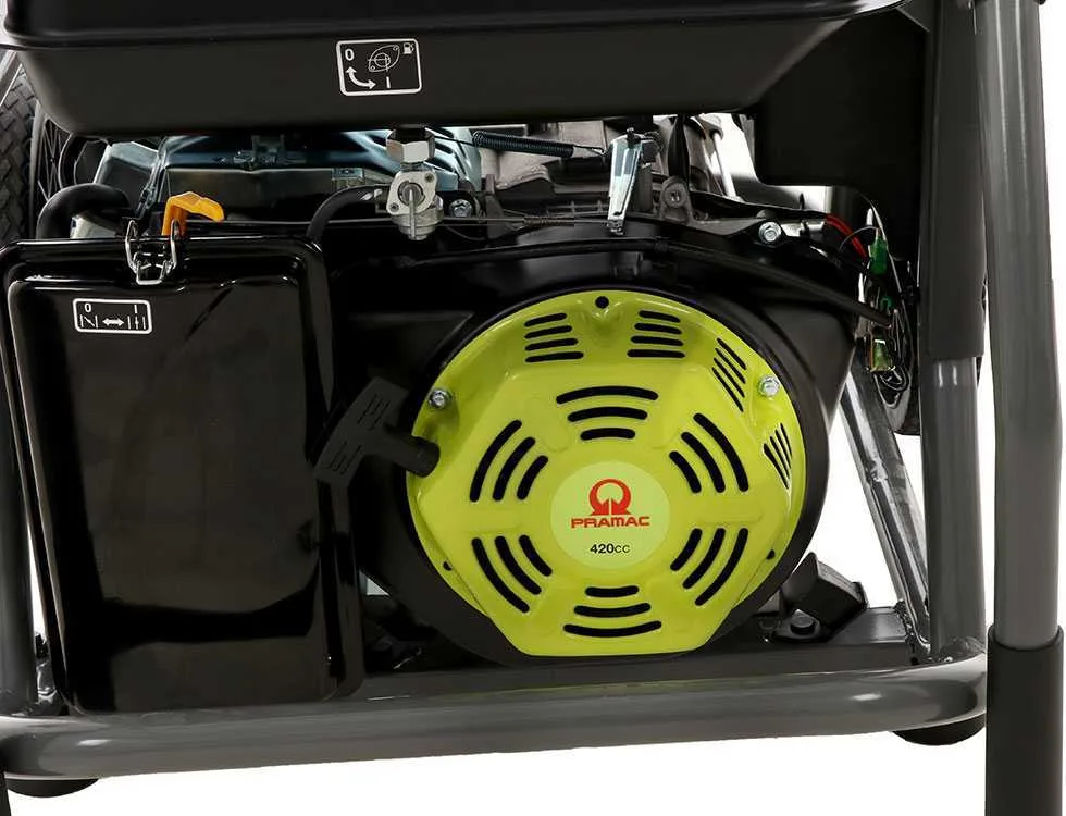 Generador Pramac WX6200ES arranque electrico apoyo placas solares — foto 2