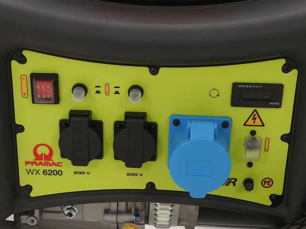 Generador Pramac WX6200ES arranque electrico apoyo placas solares — foto 6