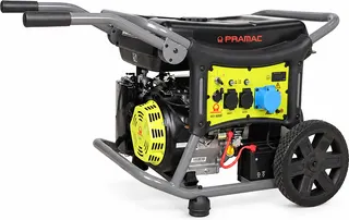 Generador de gasolina Pramac WX 6200 ES · 5.300 W · arranque eléctrico · CONN