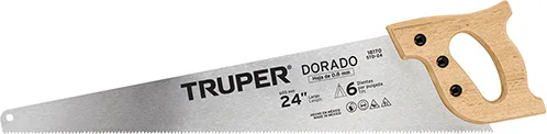 Serrucho de carpintero 6 DPP - 60 cm — foto 2