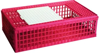 Jaula Plastico para Transporte Aves
