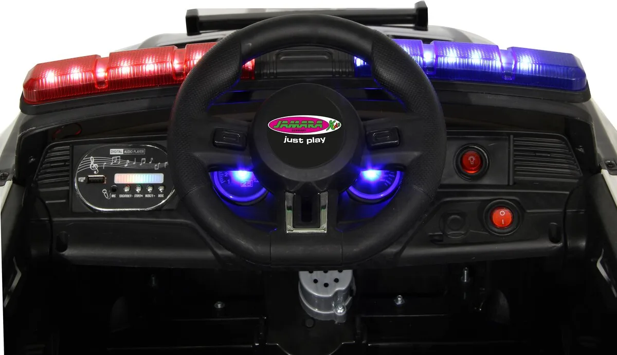 Coche de Policia Ride-on US Police Car 12V — foto 10