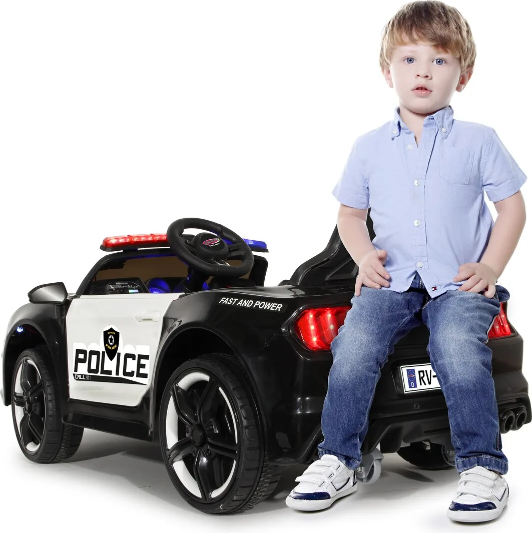 Coche de Policia Ride-on US Police Car 12V — foto 4