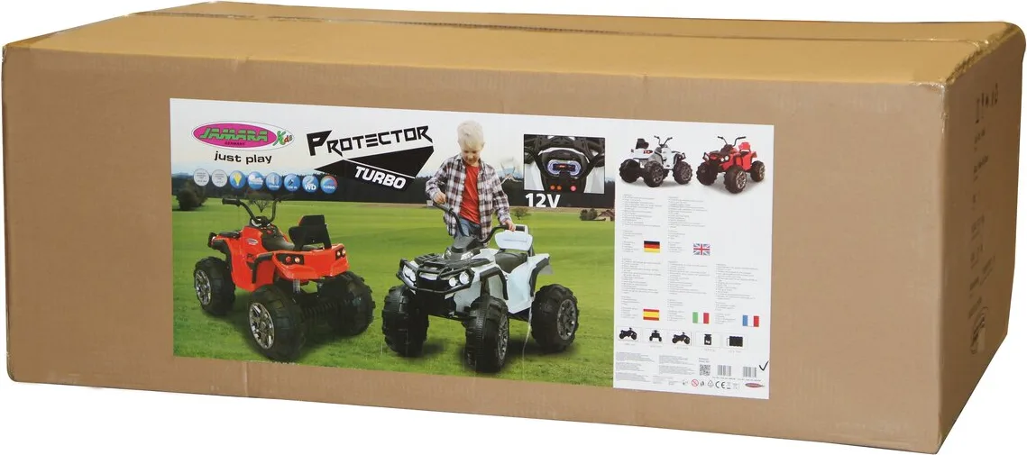 Quad Infantil Jamara Rojo 12v — foto 2
