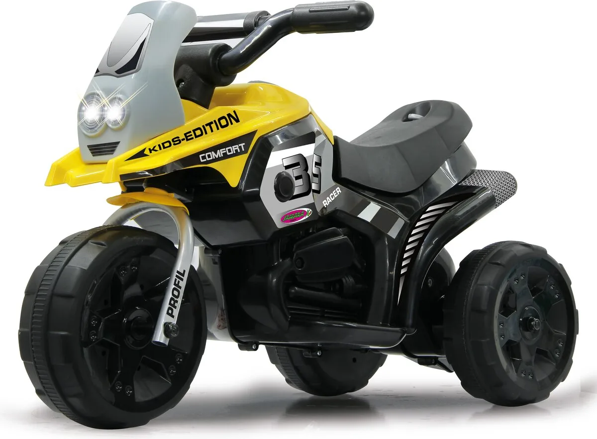 Quad Infantil Ride-on E-Trike Racer Amarillo 6V — foto 3