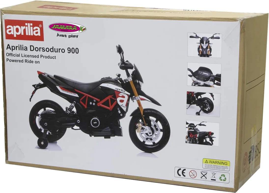 Moto Infantil Aprilia Dorsodoru 900 12V Ride-on — foto 3