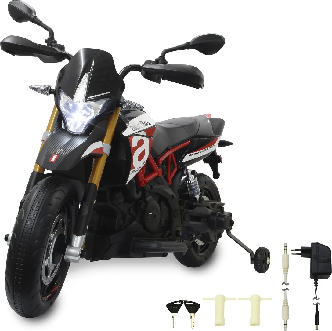 Moto Infantil Aprilia Dorsodoru 900 12V Ride-on — foto 4