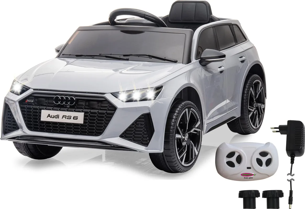 Coche Infantil Ride-on Audi RS 6 2,4GHz Gris 12V — foto 5