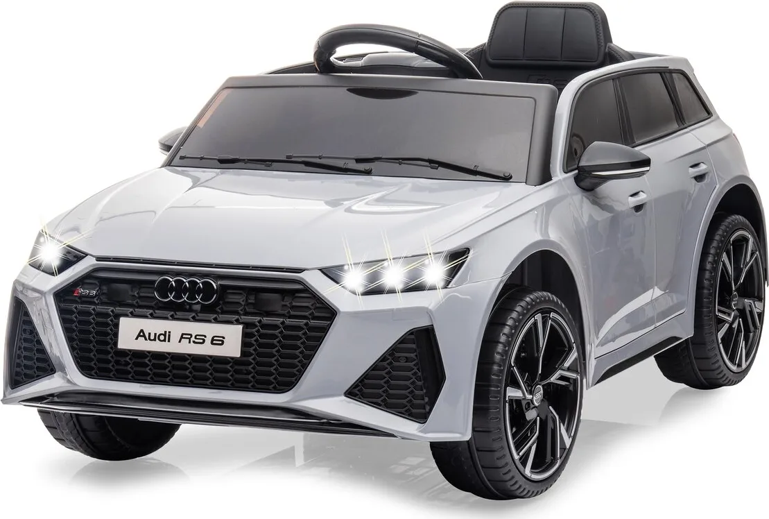 Coche Infantil Ride-on Audi RS 6 2,4GHz Gris 12V — foto 7