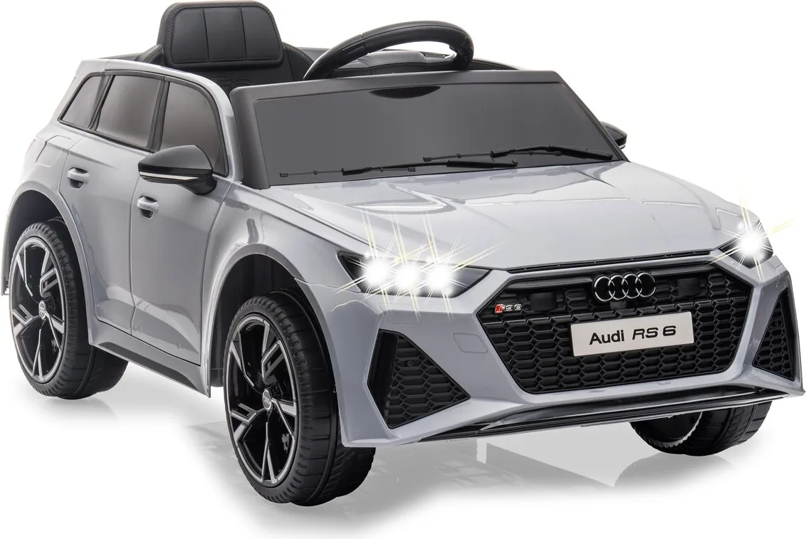 Coche Infantil Ride-on Audi RS 6 2,4GHz Gris 12V — foto 8