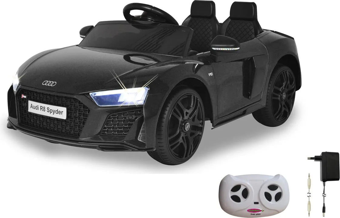 Coche Infantil Audi R8 Spyder V10 Performance Quattro Negro — foto 3
