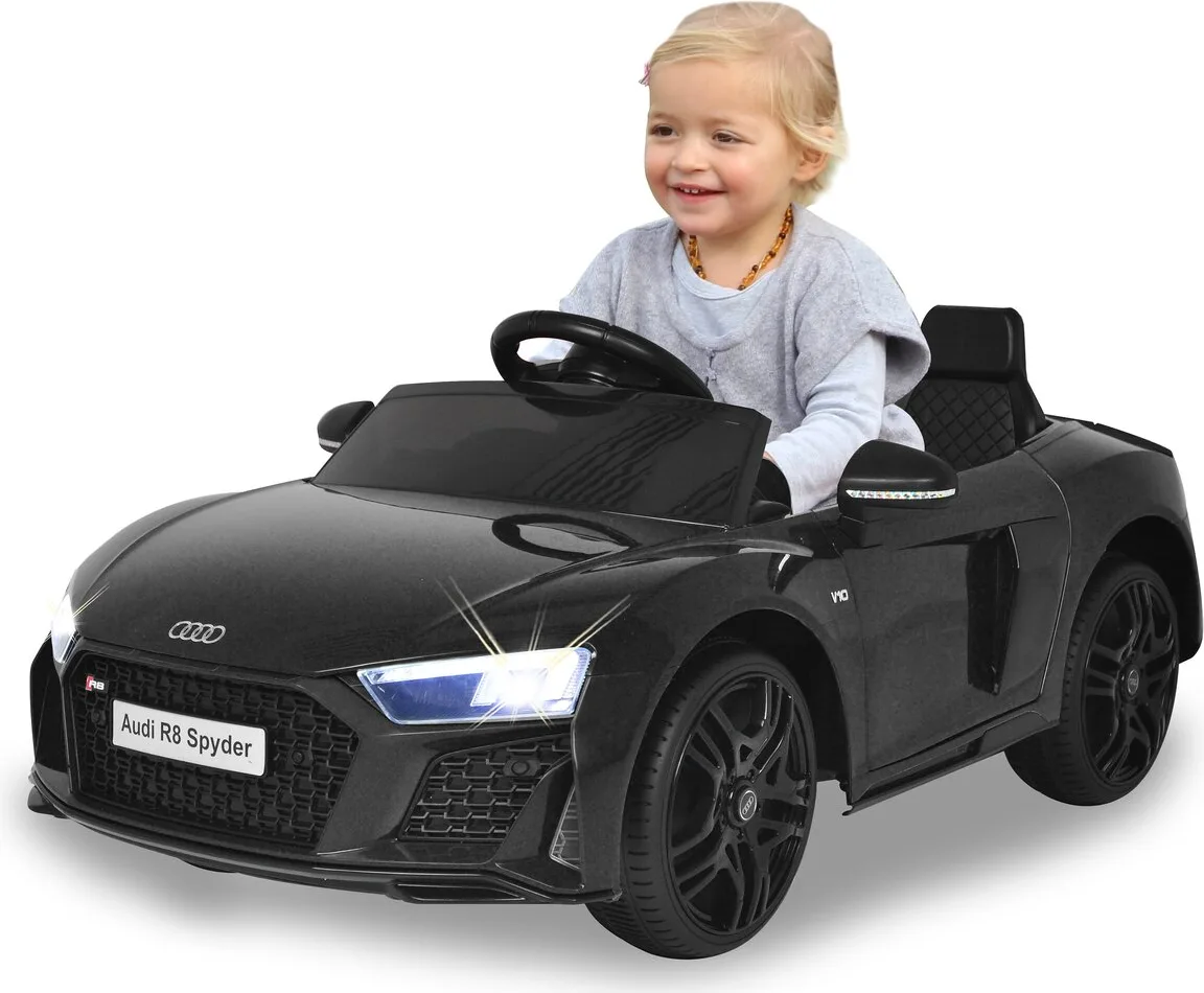Coche Infantil Audi R8 Spyder V10 Performance Quattro Negro — foto 6