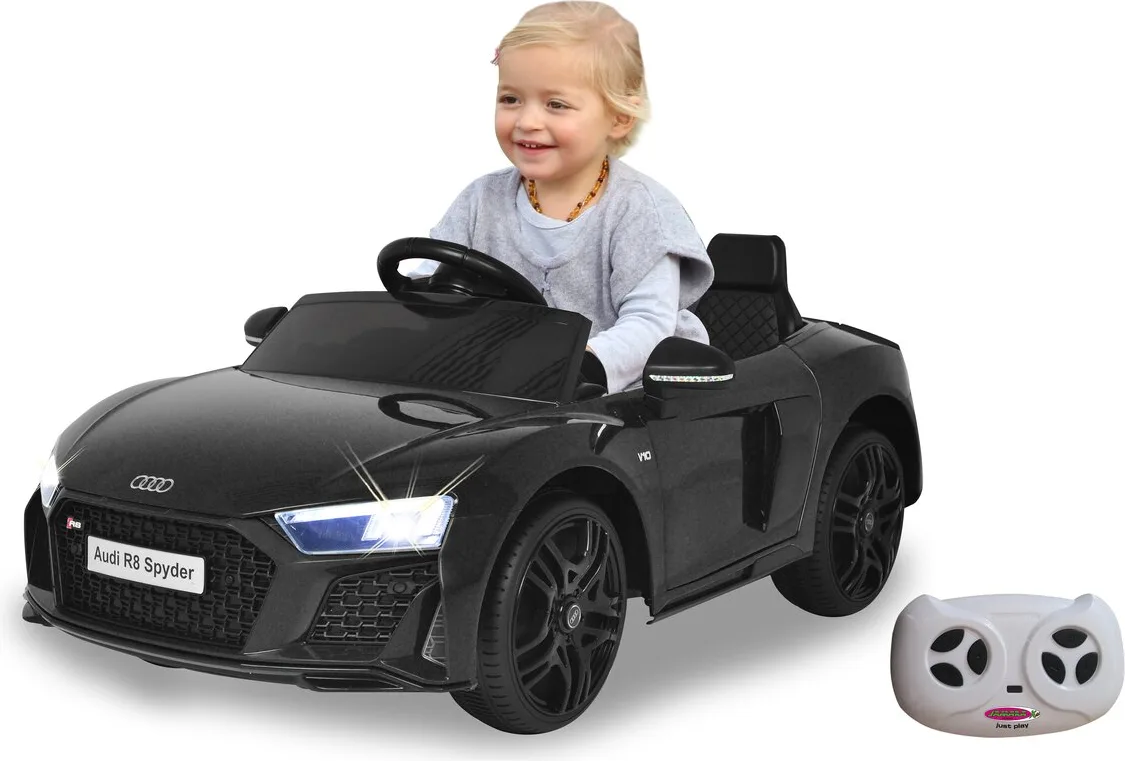 Coche Infantil Audi R8 Spyder V10 Performance Quattro Negro — foto principal