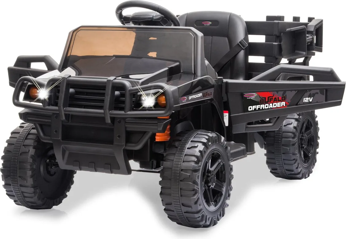 Buggy Atv jueguete Ride-On Offroader Bufalo Negro 12V niños — foto 2