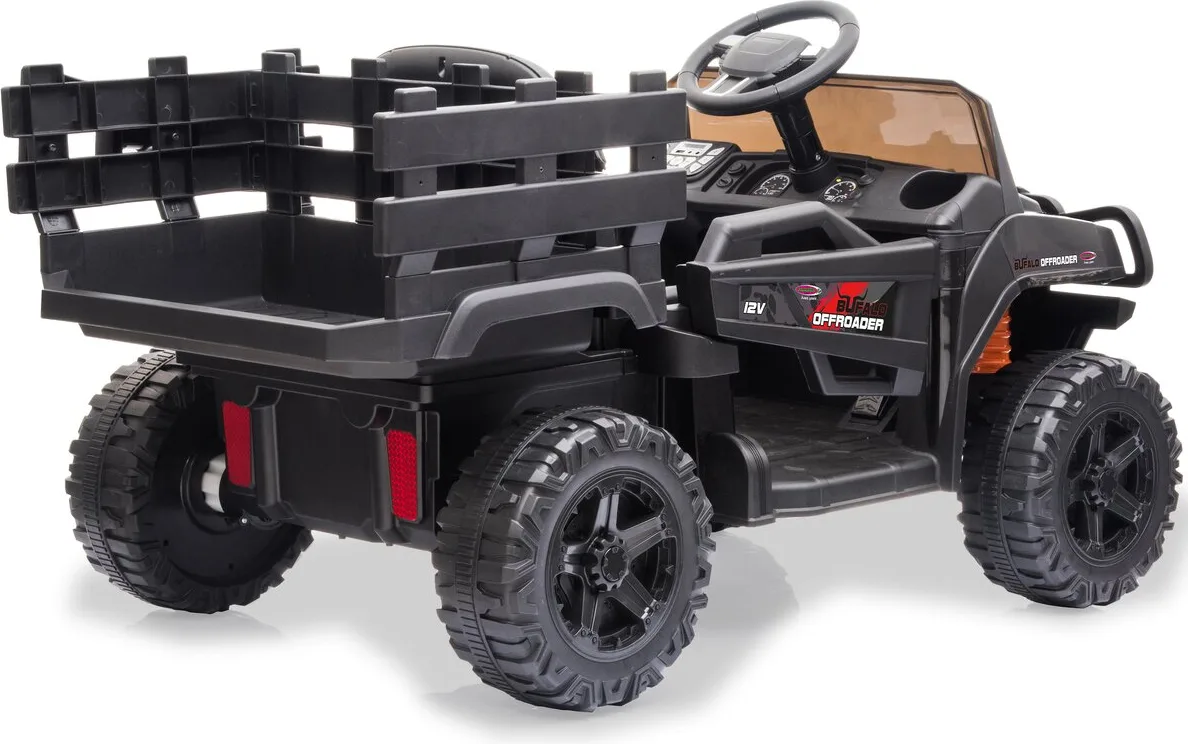 Buggy Atv jueguete Ride-On Offroader Bufalo Negro 12V niños — foto 4