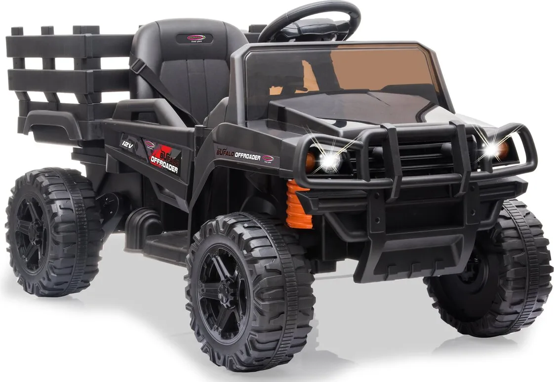 Buggy Atv jueguete Ride-On Offroader Bufalo Negro 12V niños — foto 3