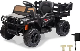 Buggy Atv jueguete Ride-On Offroader Bufalo Negro 12V niños