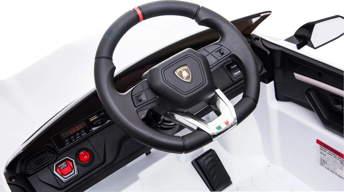 Coche Electrico Lamborghini Urus Blanco 2,4GHz 12V — foto 2