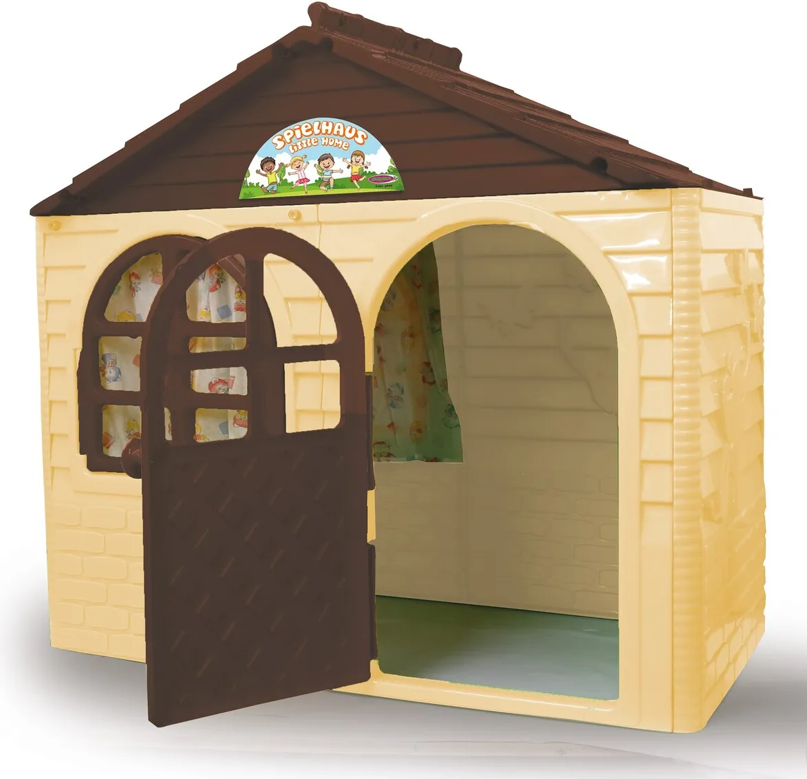 Casita de Juegos Jardin Little Home Beige — foto 4
