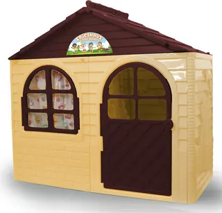 Casita de Juegos Jardin Little Home Beige