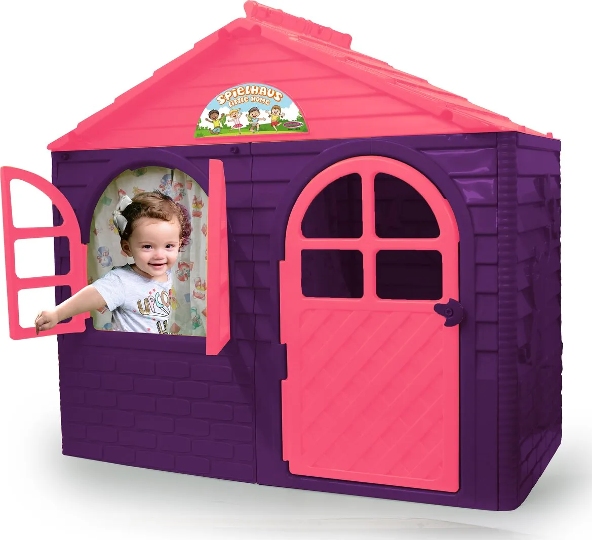 Casita de Juegos Jardin Little Home Lila — foto 9