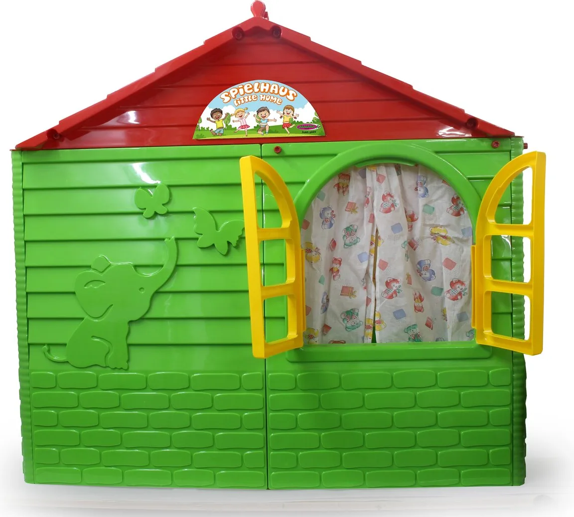 Casita de Juegos Jardin Little Home Verde — foto 5