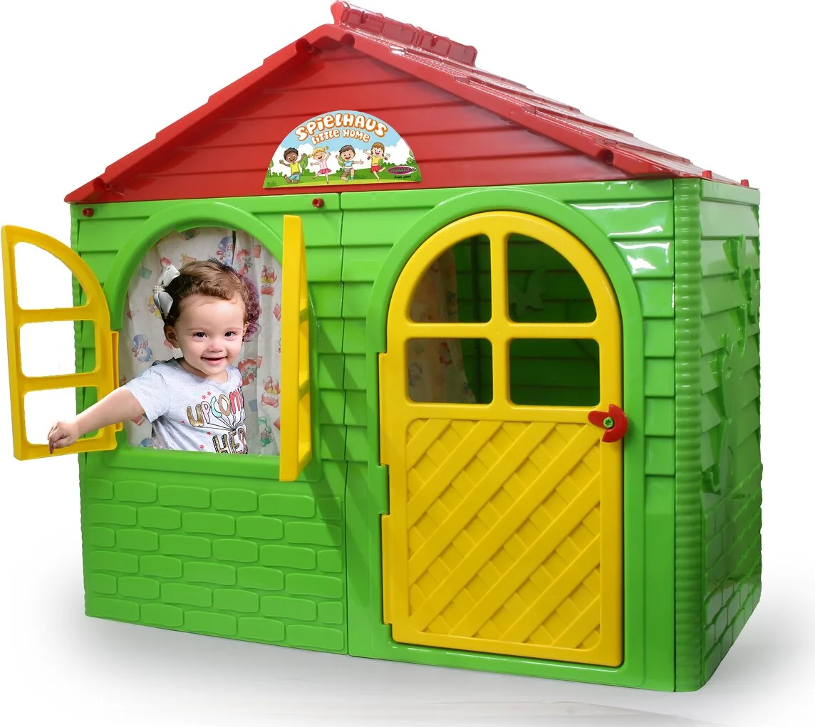 Casita de Juegos Jardin Little Home Verde — foto 8