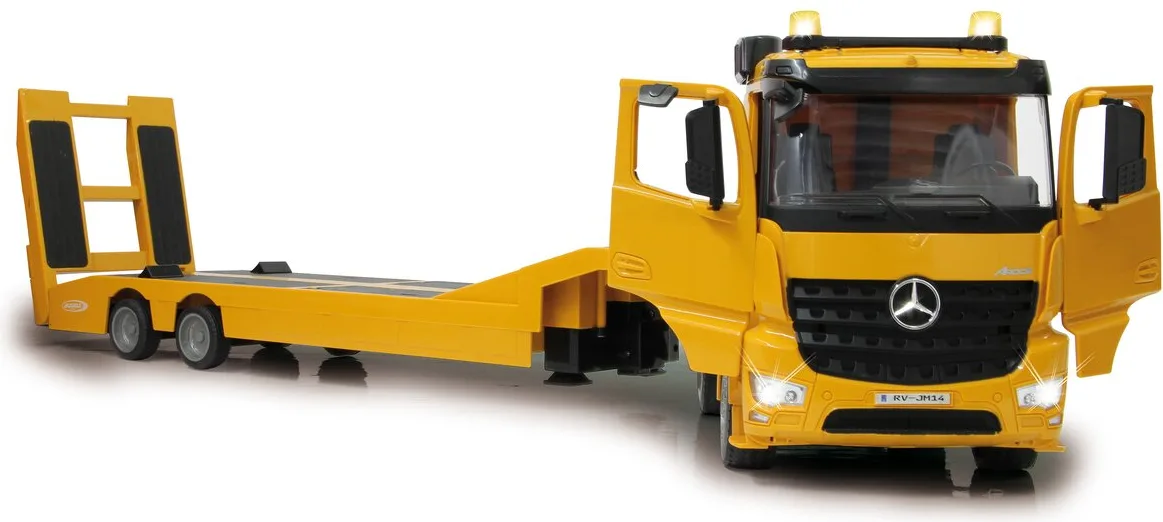 Camion Remolque Teledirigido de Plataforma Mercedes-Benz Arocs 1:20 2,4GHz — foto 10