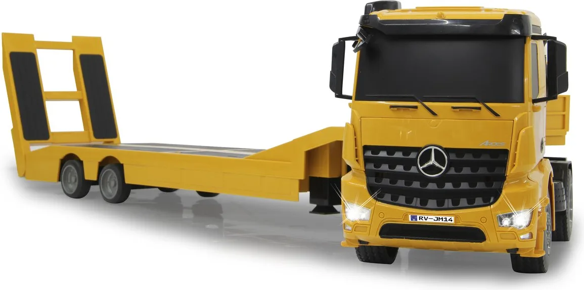 Camion Remolque Teledirigido de Plataforma Mercedes-Benz Arocs 1:20 2,4GHz — foto 9