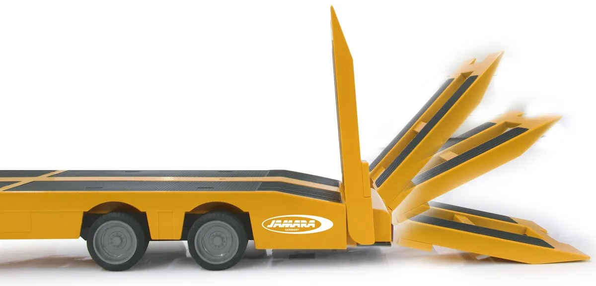 Camion Remolque Teledirigido de Plataforma Mercedes-Benz Arocs 1:20 2,4GHz — foto 3