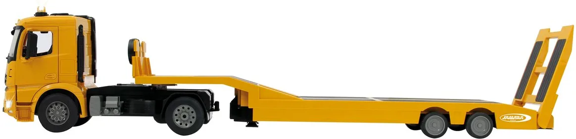 Camion Remolque Teledirigido de Plataforma Mercedes-Benz Arocs 1:20 2,4GHz — foto 11