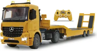 Camion Remolque Teledirigido de Plataforma Mercedes-Benz Arocs 1:20 2,4GHz