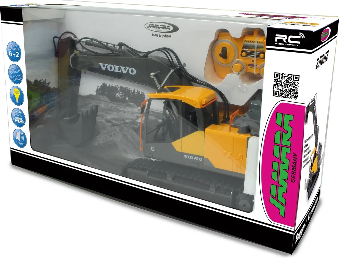 Excavadora Volvo Radio Control  EC160 1:20 2,4ghz — foto 4