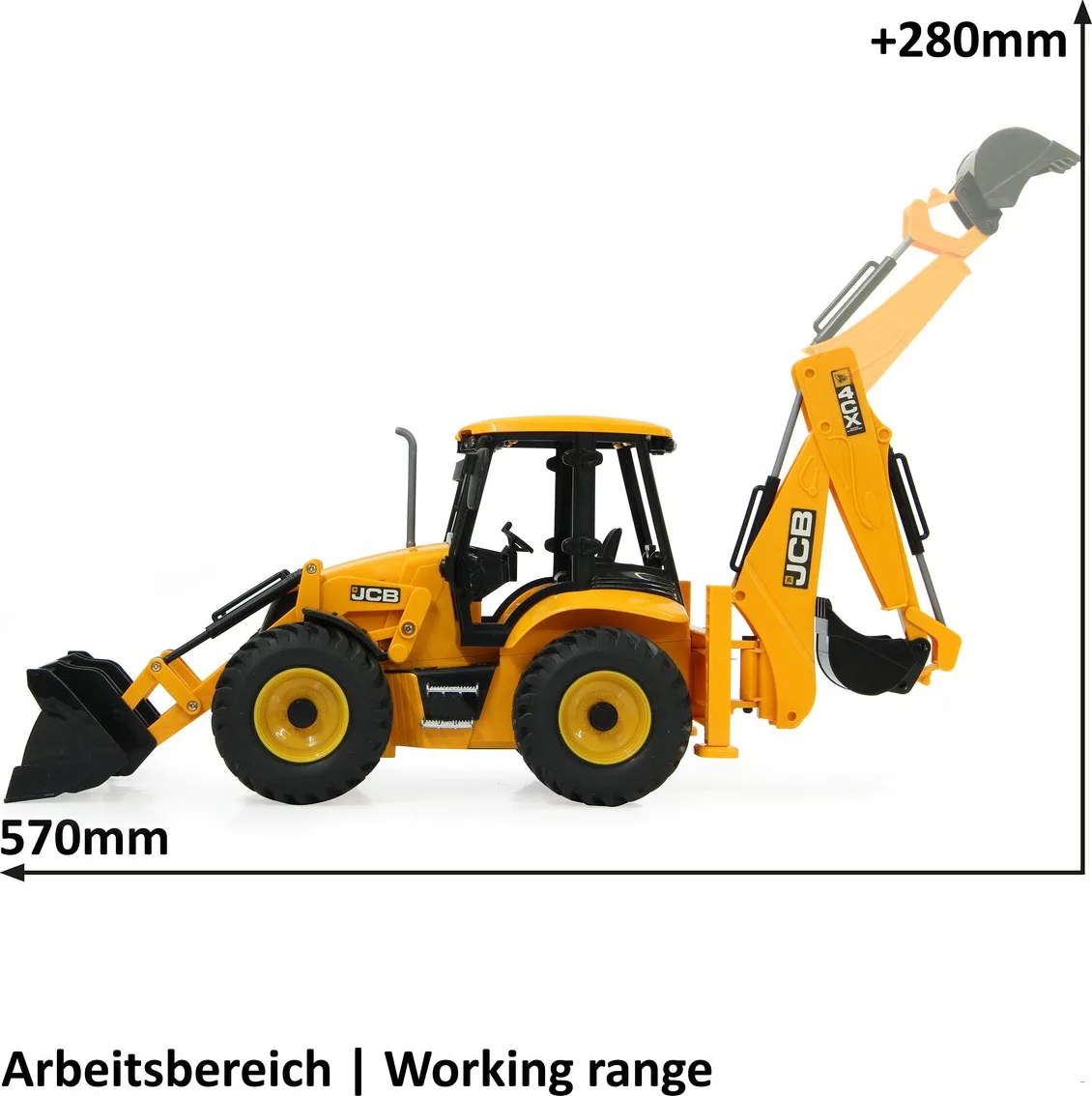 Excavadora Radio Control JCB 1:20 2,4GHz — foto 2