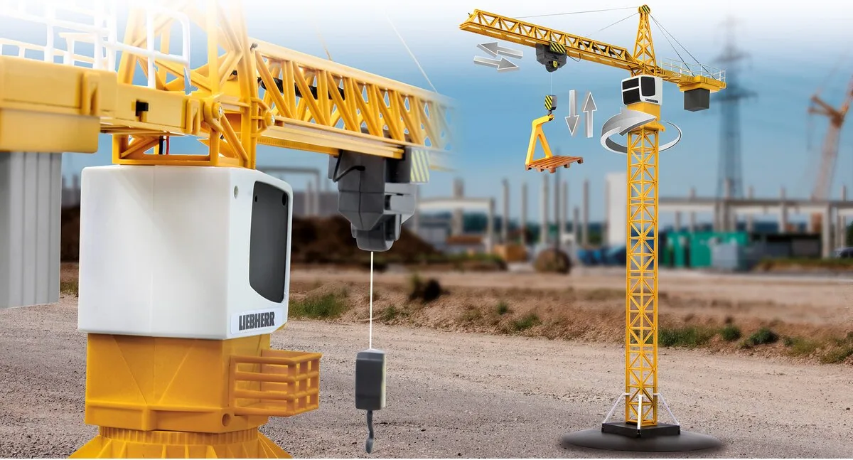 Grua Torre Radio Control Liebherr 2,4GHz — foto 8