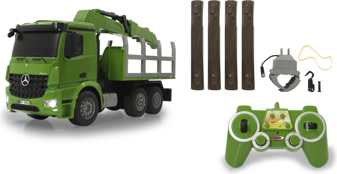 Camion Transportador de Madera Mercedes-Benz Arocs 1:20 2,4GHz — foto 5