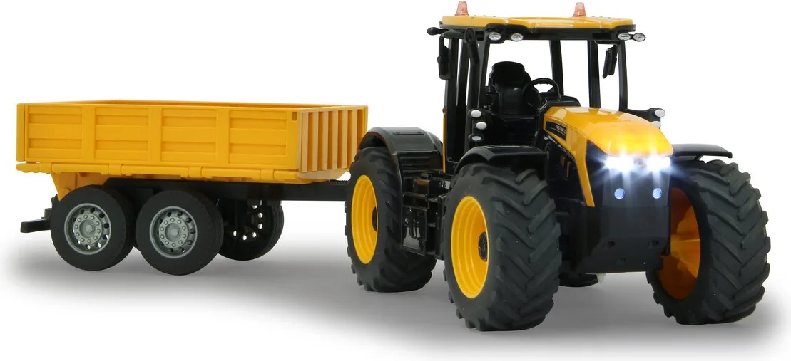 Tractor Teledirigido JCB Fastrac Tractor con Remolque Basculante 1:24 2,4GHz — foto 6