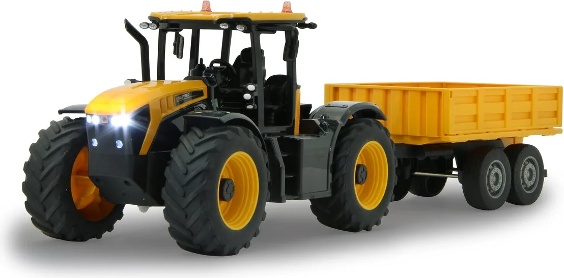 Tractor Teledirigido JCB Fastrac Tractor con Remolque Basculante 1:24 2,4GHz — foto 4