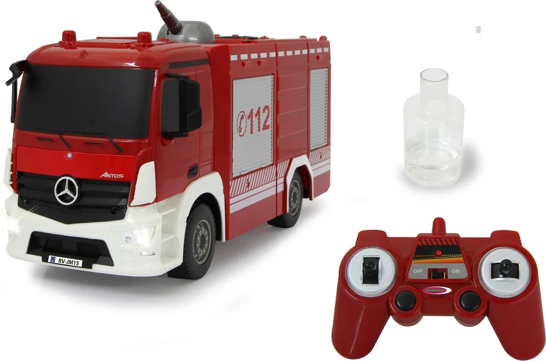 Camion Bomberos Radio Control Bomberos TLF con Función de Rociado Mercedes-Benz Antos 1:26 2,4GHz — foto 3