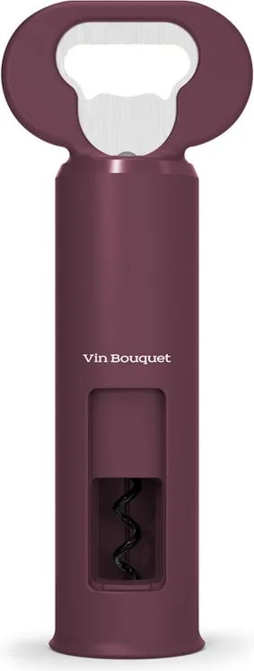 Sacacorchos de Giro - Abrelatas 3 en 1 Burdeos Vin Bouquet