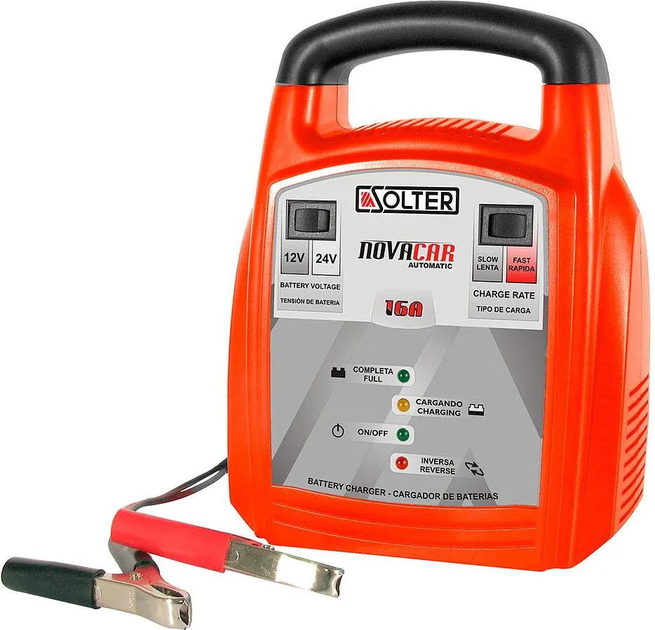 Cargador Baterias Novacar 16A